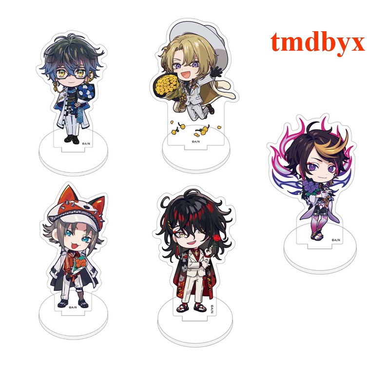 Tmdbyx Luxiem Fan vox Pellet Rainbow Club Q Version mysta Mặt Dây Chuyền Anime Ak Merchandise Luca shoto