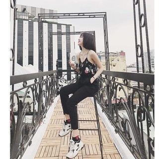 Áo chiffon hở lưng dây tròn