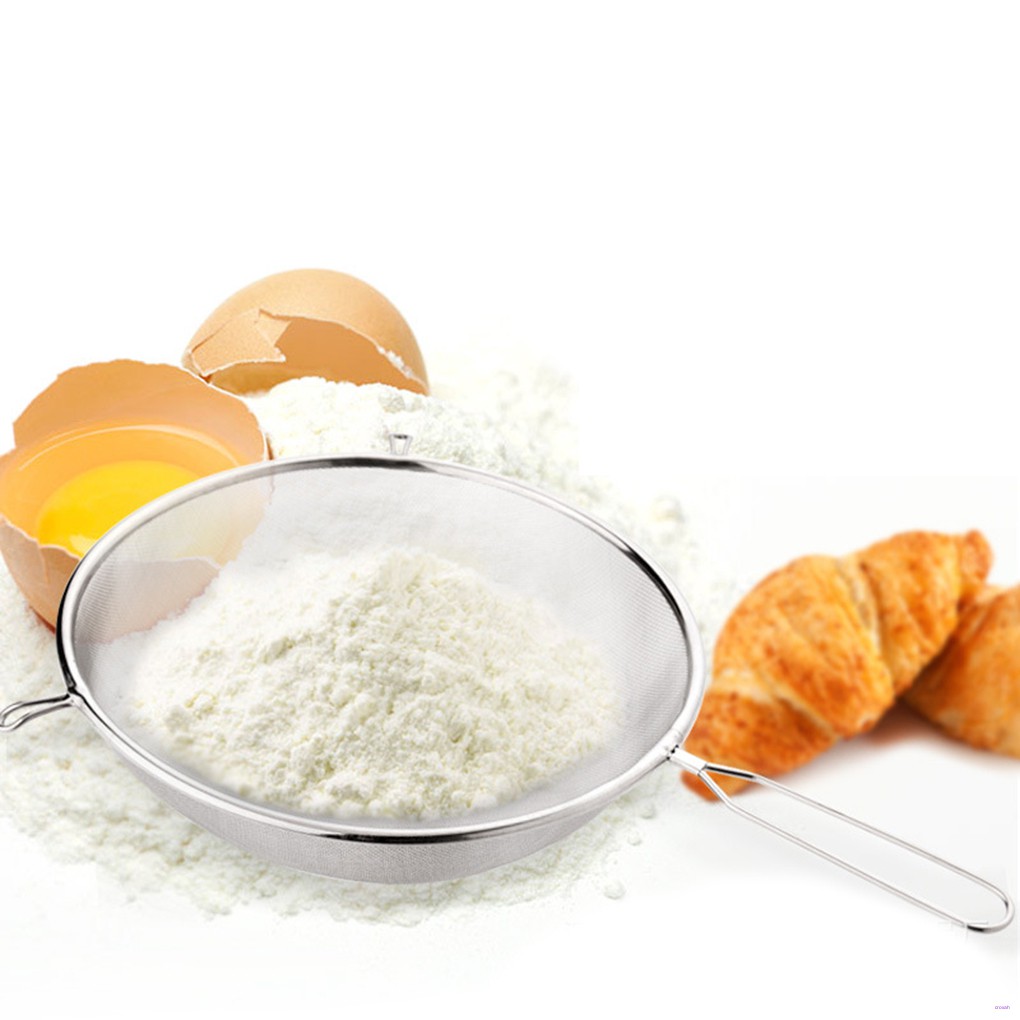 Dụng Cụ Lọc Trà Bằng Thép Không Gỉ Có Tay Cầm Dài