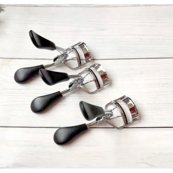 Lithium067 Eyelash Curler Carbon Steel Silicone Long Lasting Mini Portable Makeup Tool with Elastic Pad Dụng Cụ Bấm Lông Mi