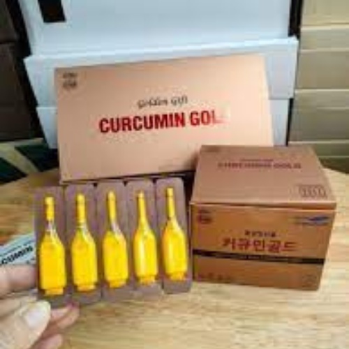 Tinh Nghệ NANO CURCUMIN GOLD, Bảo Vệ Sức Khỏe, Đẹp Da, Chống Lão Hóa - Hộp 100 tép [ Auth - Hàn Quốc ]