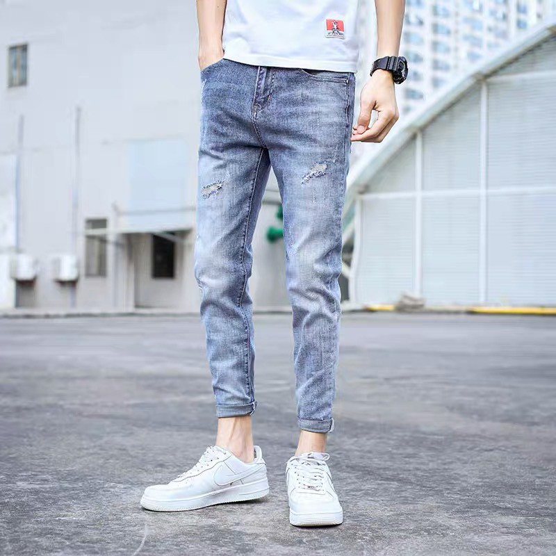 Quần Jean Nam - Quần Bò Nam co dãn ôm form tôn dáng chuẩn, quần jean thời trang cao cấp nam Muradfashion mẫu NT600 | BigBuy360 - bigbuy360.vn