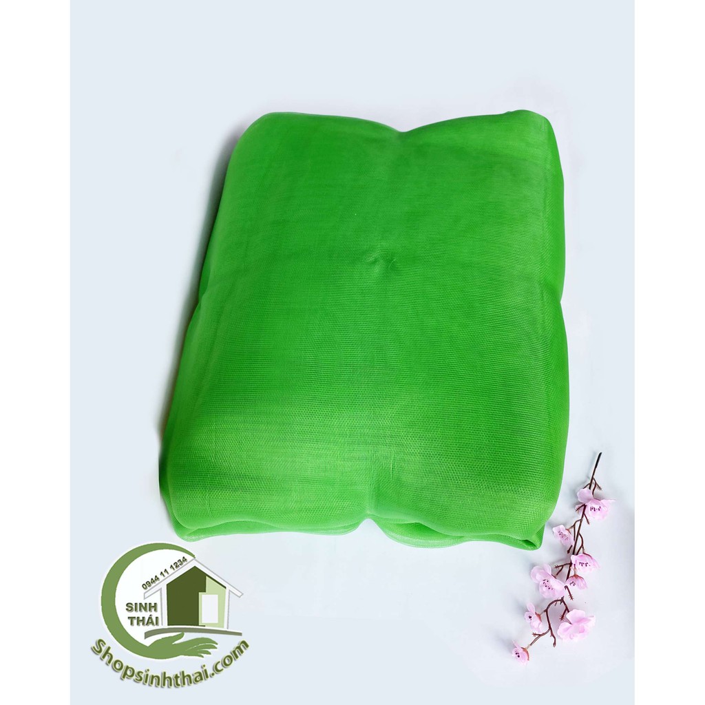 Lưới bảo vệ cây trồng, chống côn trùng màu xanh  lưới mùng chống muỗi, che chắn công trình, chắn bụi
