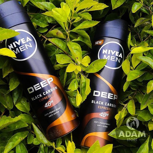 Lăn/ Xịt ngăn mùi Nivea than đen hương espresso 50ml - 85366/85367