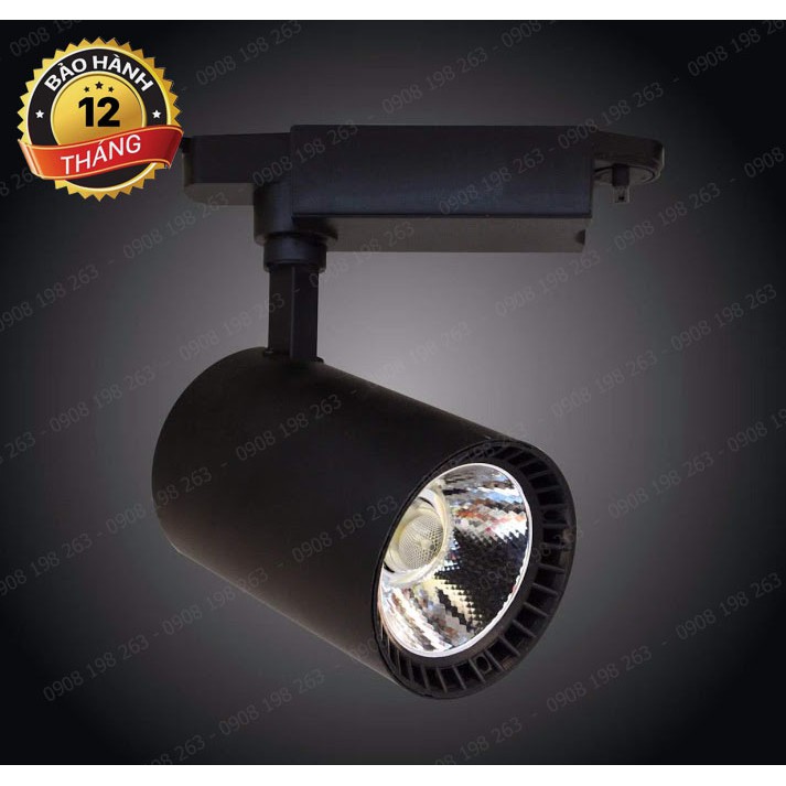 Đèn Rọi Ray 30W - Đèn Rọi COB Trang Trí Shop Vỏ Đen Y1329B