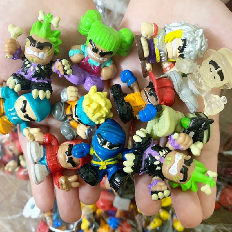 Set 10 Đồ chơi mô hình mini Dudes - Hàng VNXk