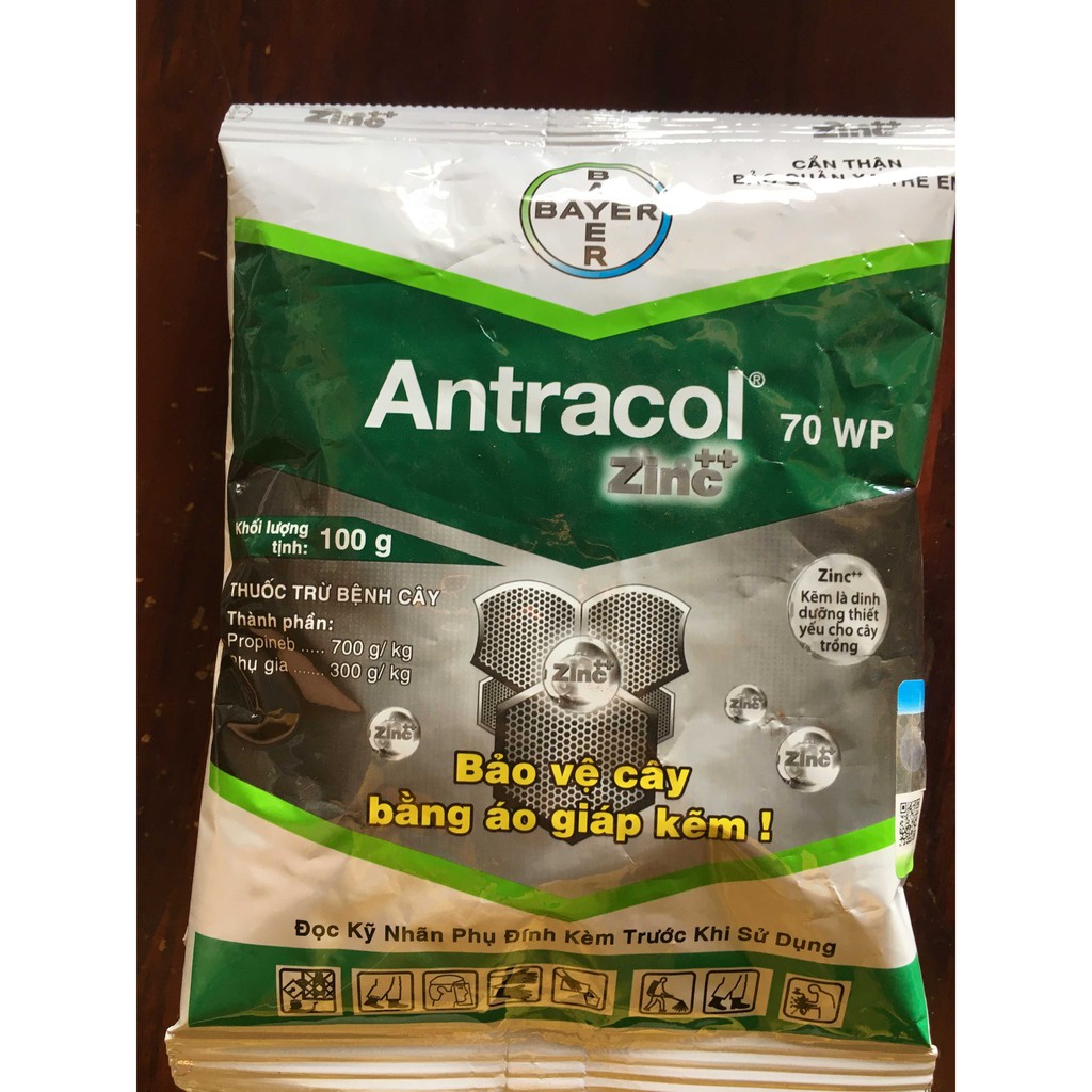 Thuốc trừ bệnh Antracol 70 WP