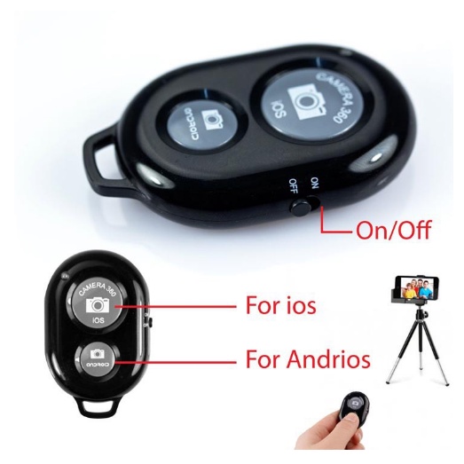 [GIÁ SỈ] Remote chụp ảnh cho điện thoại Bluetooth Shutter