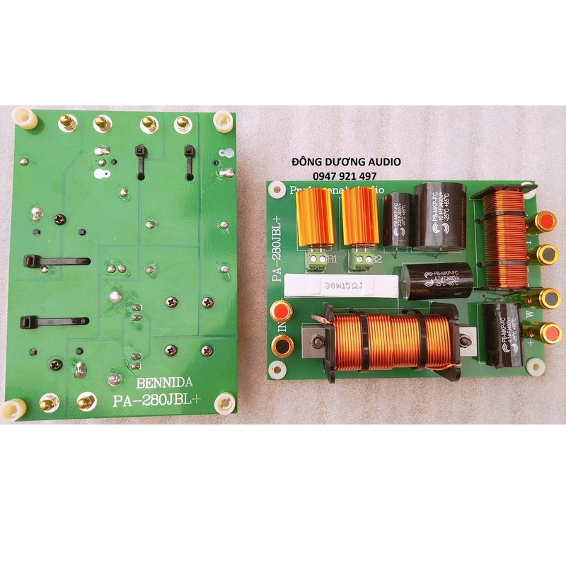 PHÂN TẦN 1 BASS 1 TREBLE CHO LOA CÔNG SÂN KHÂU PA280 - 1 CÁI