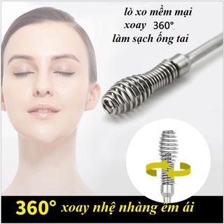Set 6 Dụng Cụ Lấy Ráy Tai(Tuýp Nhôm Bạc)