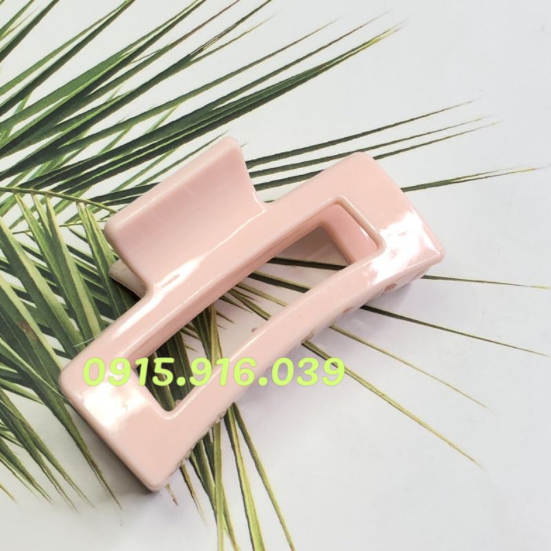 Kẹp tóc Cặp tóc càng cua chữ nhật nhiều màu
