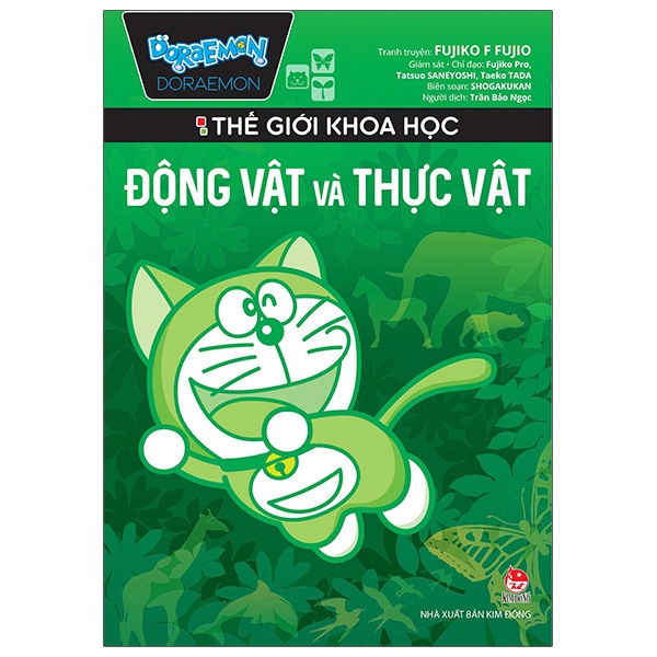 Sách - Doraemon Thế Giới Khoa Học - Động Vật Và Thực Vật