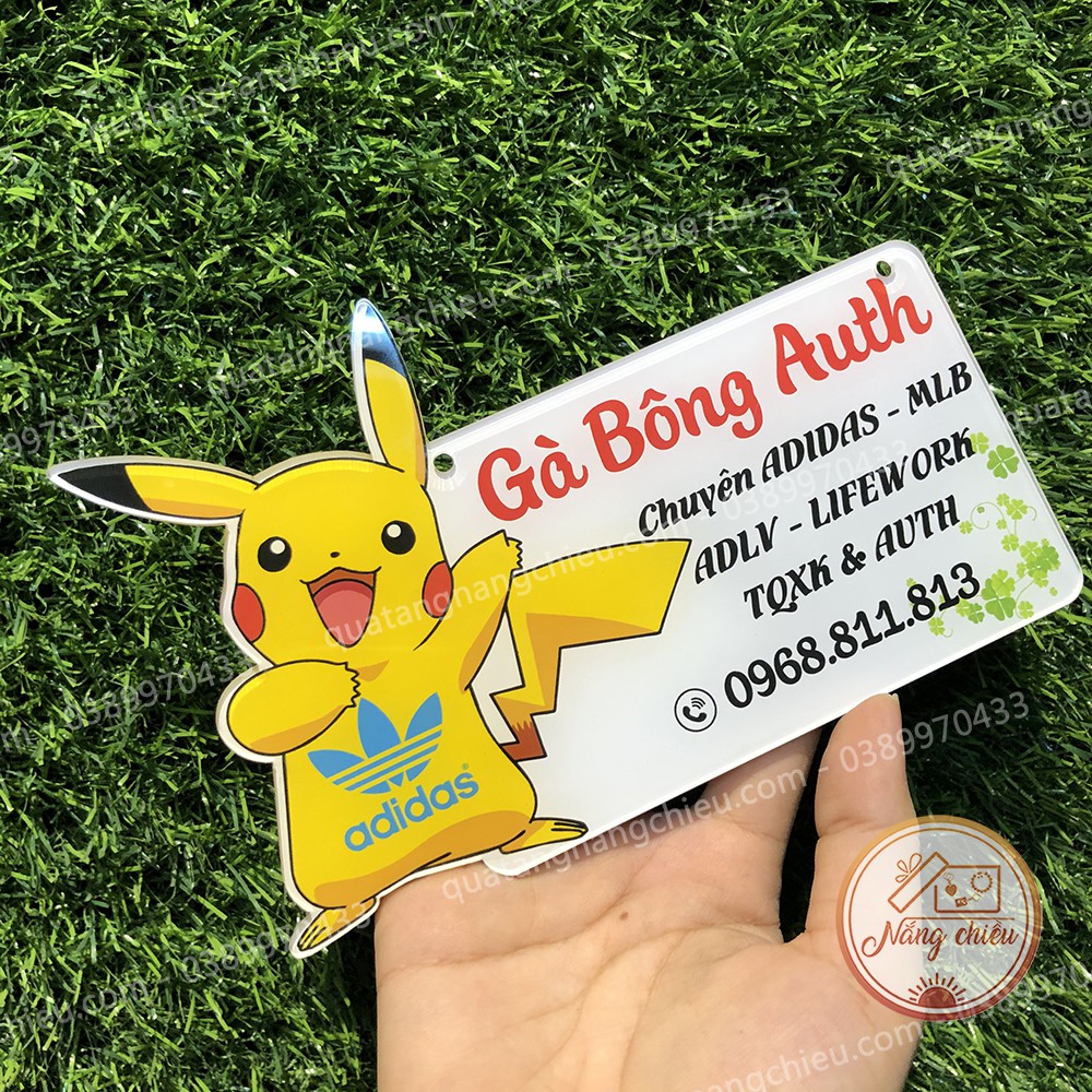 Bảng hiệu pokemon_ bảng hiệu shop giá rẻ_ bảng hiệu xinh
