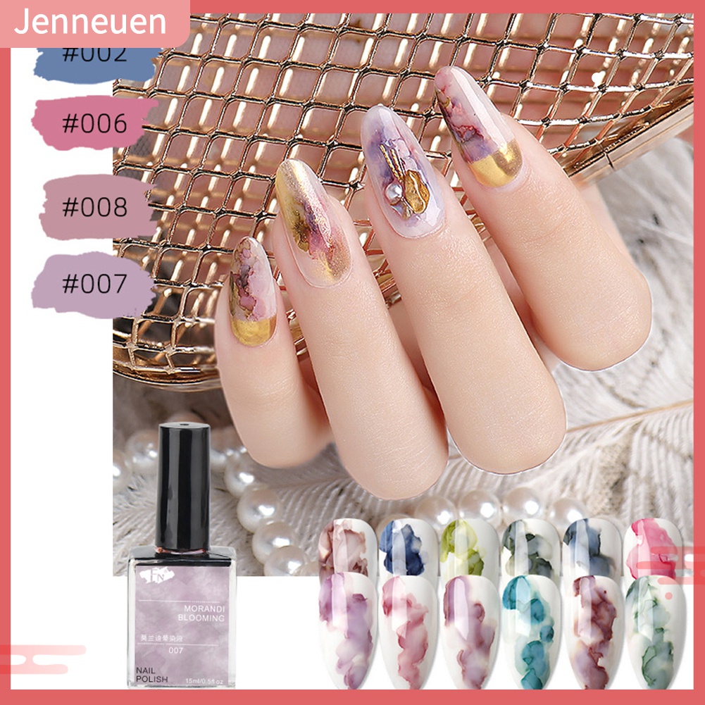 Lọ Nước Sơn Móng Tay 15ml Màu Gradient Thời Trang