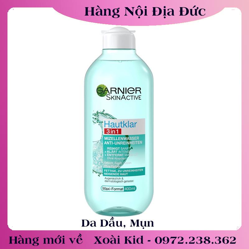 Nước tẩy trang Garnier chuẩn Đức