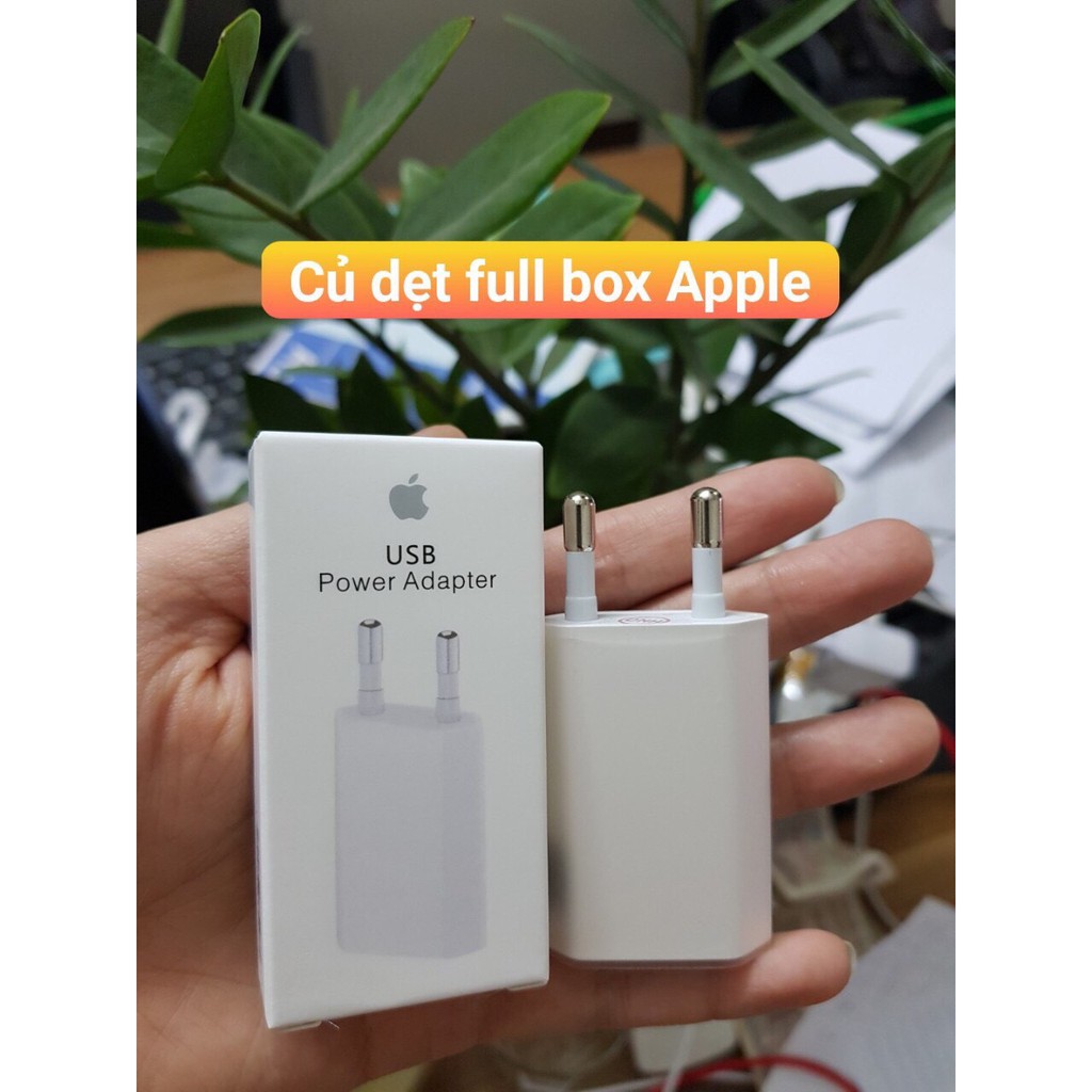 Bộ sạc iphone dẹt ZIN chuẩn Hàn Quốc sạc nhanh từ ip5 đến Xs 11 - Hàng nhà máy chính hãng - Củ sạc iphone chất lượng cao