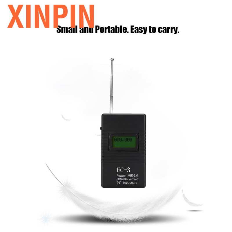 Bộ Đàm Theo Dõi Tần Số Rf 50mhz-2.4g Kèm Phụ Kiện