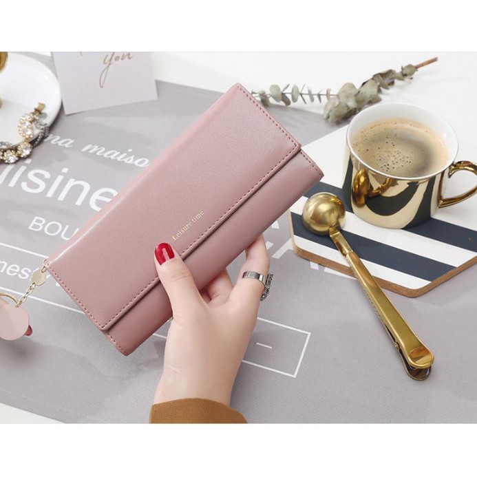 Ví Nữ Cầm Tay 💖𝐅𝐑𝐄𝐄 𝐒𝐇𝐈𝐏💖 Ví Nữ Dài Phong Cách Hàn Quốc Siêu Đẹp (VDD-19) | BigBuy360 - bigbuy360.vn