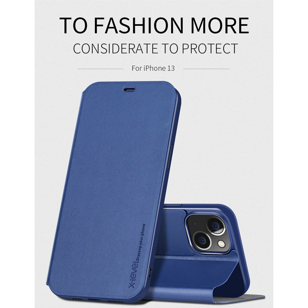 🌟CHÍNH HÃNG🌟 Bao Da FIB Color Hiệu X-Level Cho IPHONE Từ 5 đến 13 promax / MINI / PRO / MAX