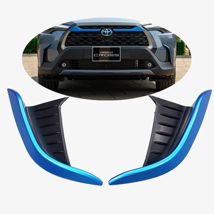 Ốp đèn gầm trước, gầm sau xe Toyota Corolla Cross 2020- 2021- Hàng đẹp
