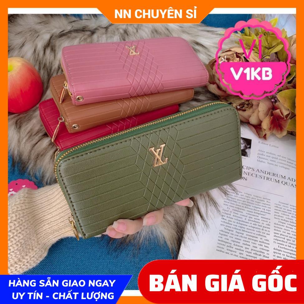 VÍ DÀI LV CHẤT DA ĐẸP CHUẨN QC ❤100% ẢNH THẬT❤