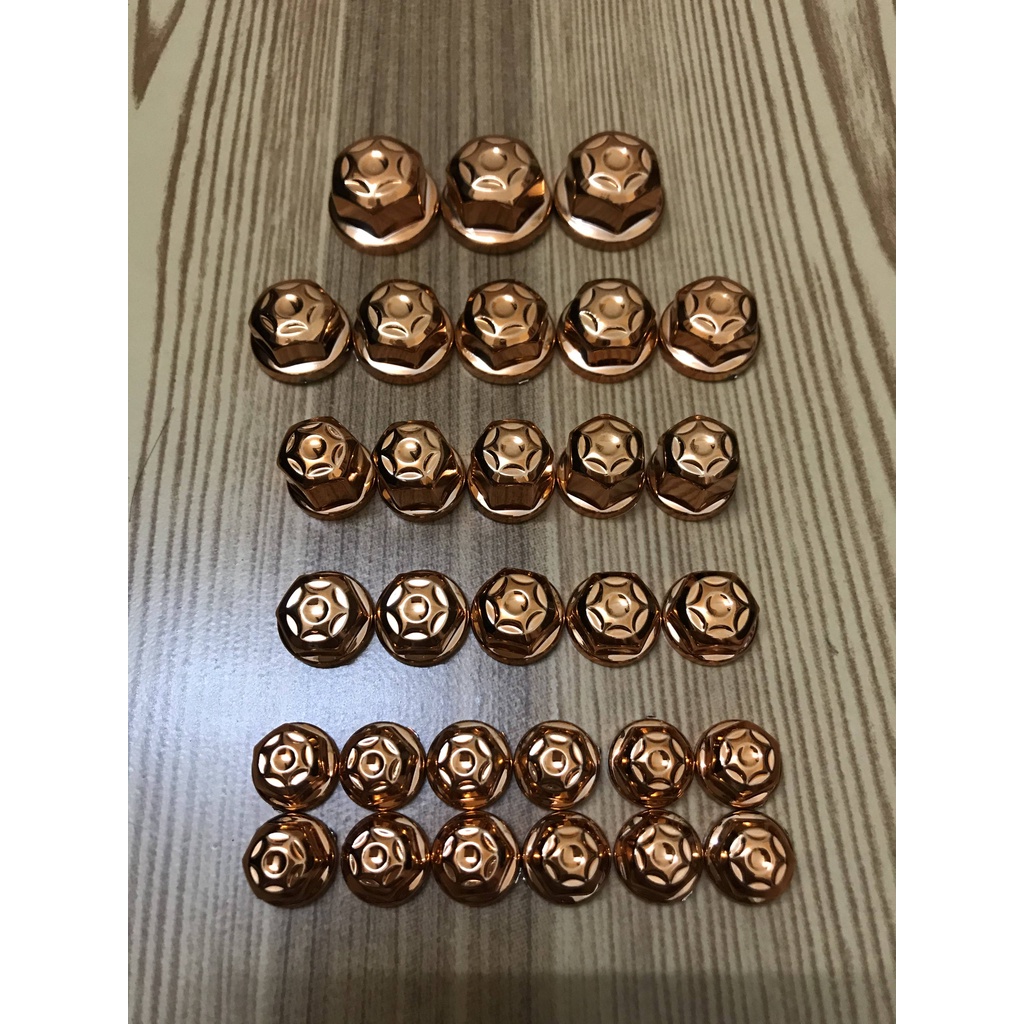 Bộ Chụp ốc xe máy - 1 bộ 30 con