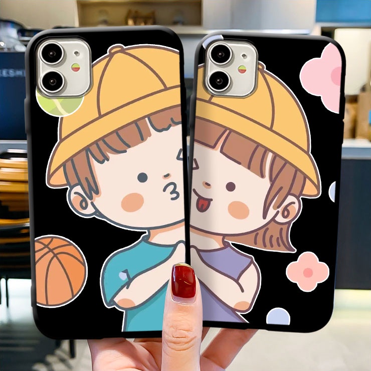 Ốp Điện Thoại Dẻo Họa Tiết Mũ Màu Vàng Thời Trang Cho iPhone 13 12 11 XS Pro Max Mini iPhone X XR 8 7 6 6S Plus 5 5S