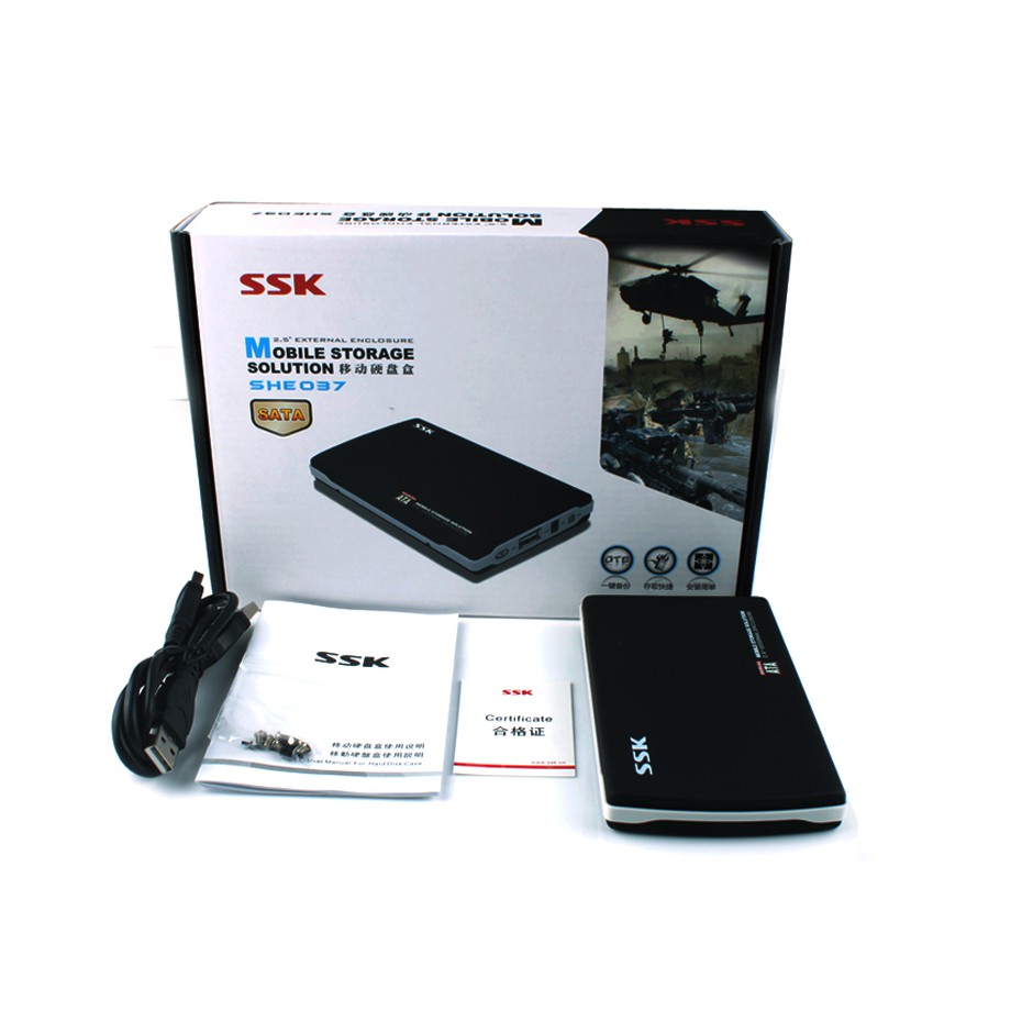 HDD Box Sata 2.5 SSK SHE037