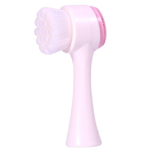cọ rửa mát xa mặt 2 đầu