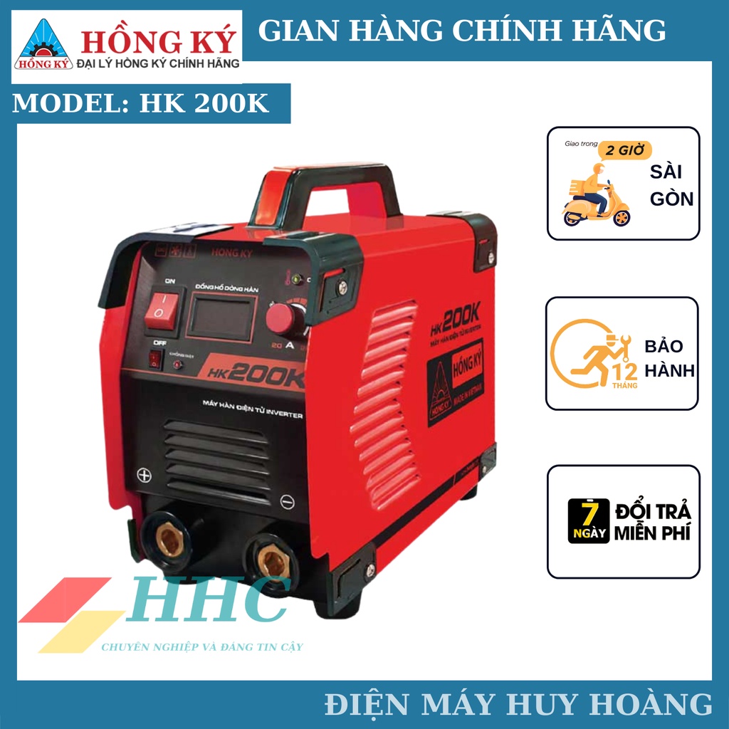 Máy Hàn Điện Tử Hồng Ký HK 200K