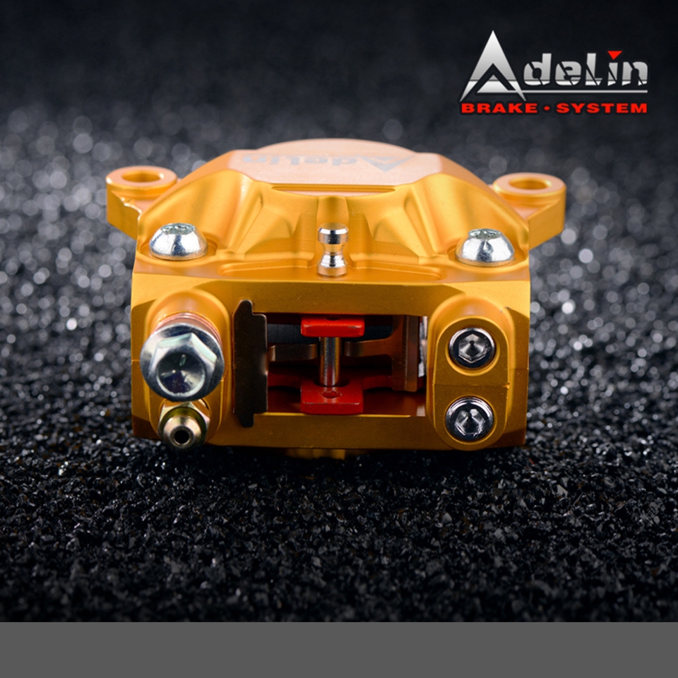 Adelin cnc adl-10 xe máy 32mm x 2 piston bộ kẹp phanh sau bơm 84mm gắn cho bws rs100 gtr m3