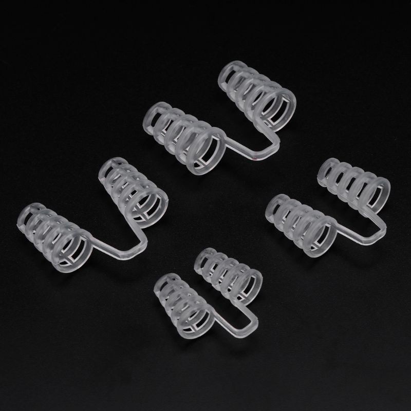 folღ 8pcs/Box Anti Snoring Nose Clip Snore Stopper Device Health Sleeping Aid