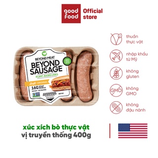 Xúc xích chay làm từ thực vật vị nguyên bản 400g - hiệu Beyond Meat