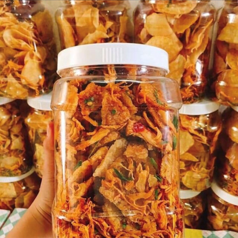 500G CƠM CHÁY LẮC KHÔ GÀ