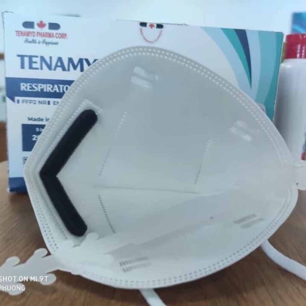 Khẩu trang 5 lớp kháng khuẩn TENAMYD - N95- Hộp 20 chiếc - Hàng chính hãng | BigBuy360 - bigbuy360.vn