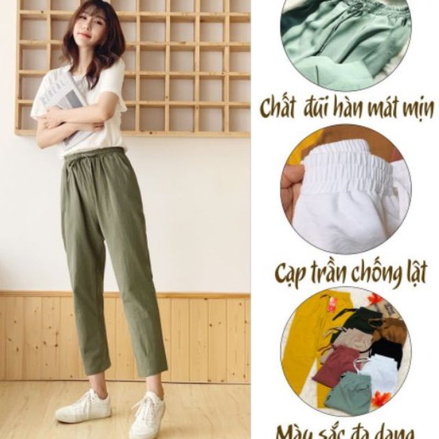 [Mã FAMAYWA giảm 10K đơn 50K] Quần dài đũi siêu mát (D2)