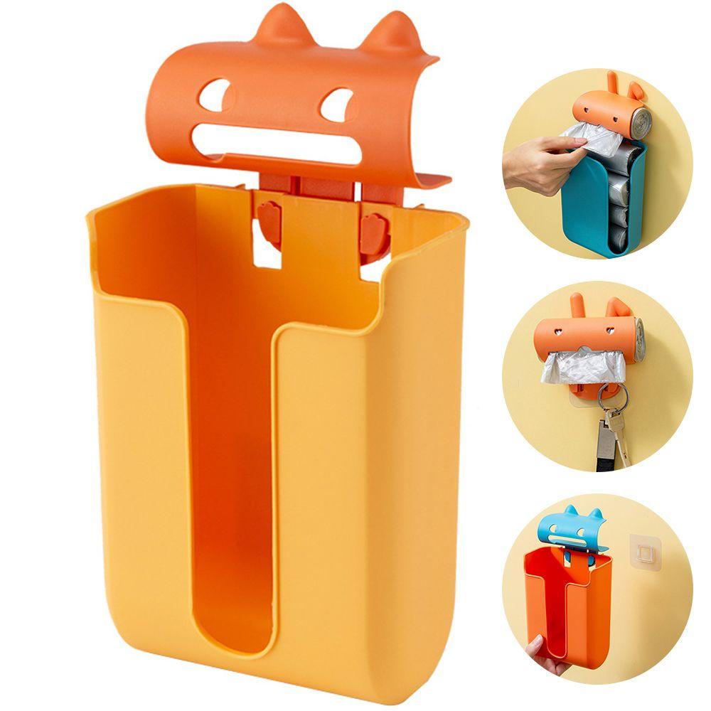 Hộp Nhựa Đựng Túi Rác Họa Tiết Hoạt Hình Cho Nhà Bếp / Phòng Tắm