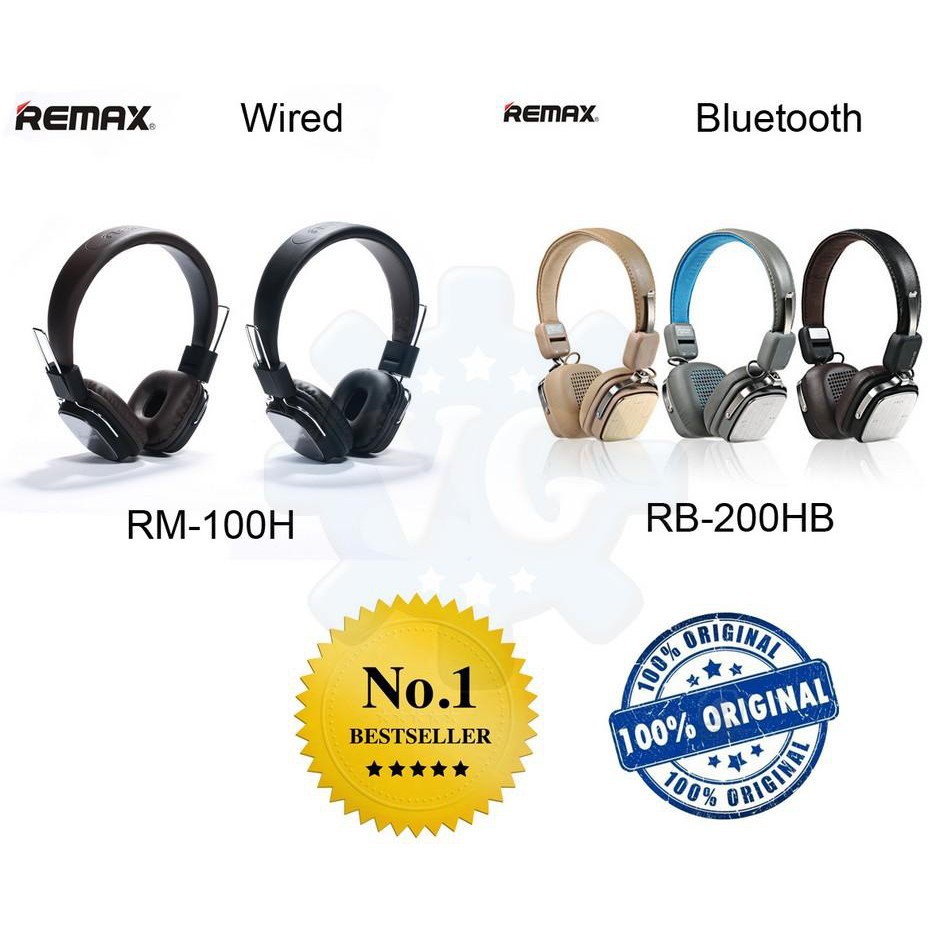 Tai Nghe Headphone Remax Rb-200Hb Bluetooth 4.1 Có thể Nhận Cuộc Gọi -Headphone Store -DC2451