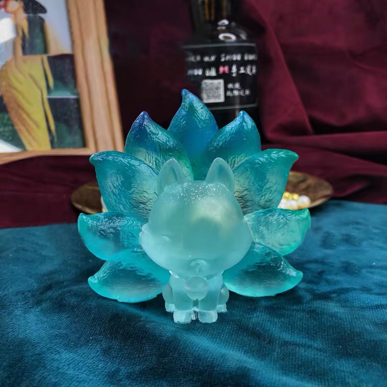 Khuôn silicone Hình Cáo Ba Chiều Dùng Làm Đá Thơm diy