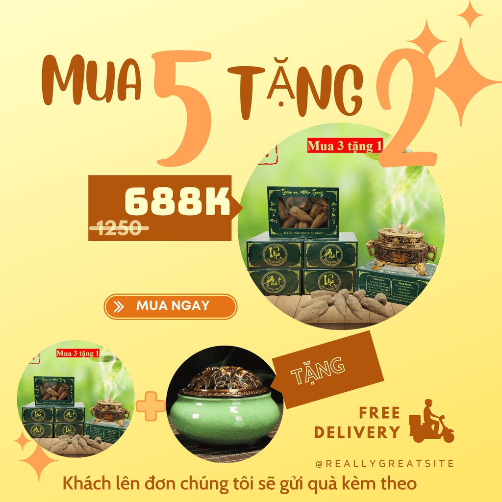 Trầm hương - Nụ trầm hương LỘC PHÁT xả stress mang lại may mắn tài lộc