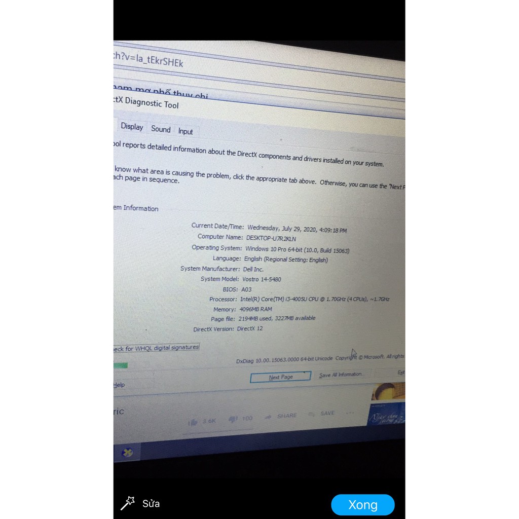laptop Dell V5480 dell i3/ssd240g bảo hành 6 tháng tặng kèm chuột, lót chuột giá rẻ, laptop cũ giá rẻ | BigBuy360 - bigbuy360.vn