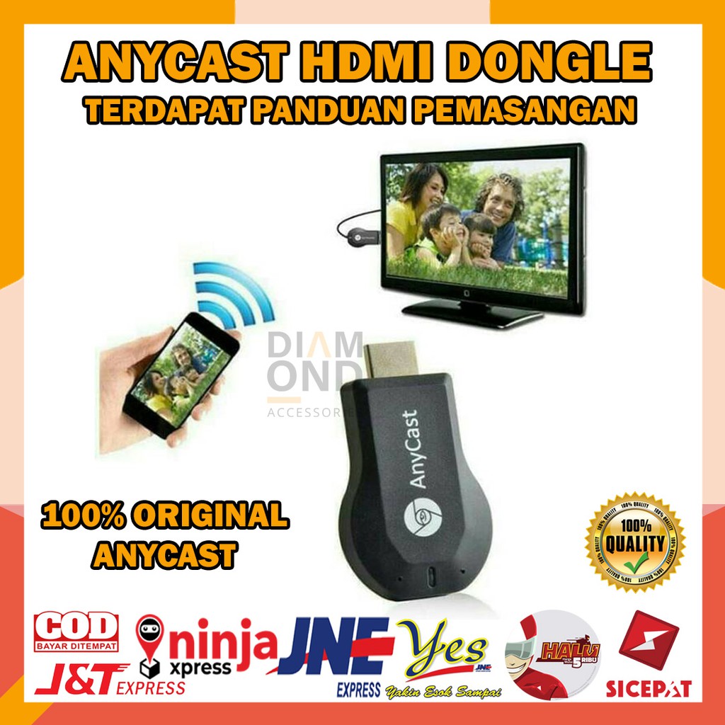 Anycast Thiết Bị Chia Sẻ Hình Ảnh Qua Wifi Hdmi