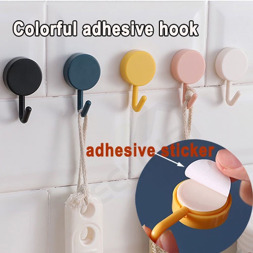FEELING Móc Treo Đồ Dán Tường Tự Dính Chống Trượt Tiện Dụng