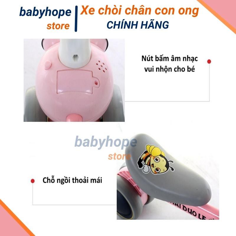 Xe chòi chân cho bé 1 2 tuổi xe thăng bằng có nhạc đèn mẫu hot nhất 2022