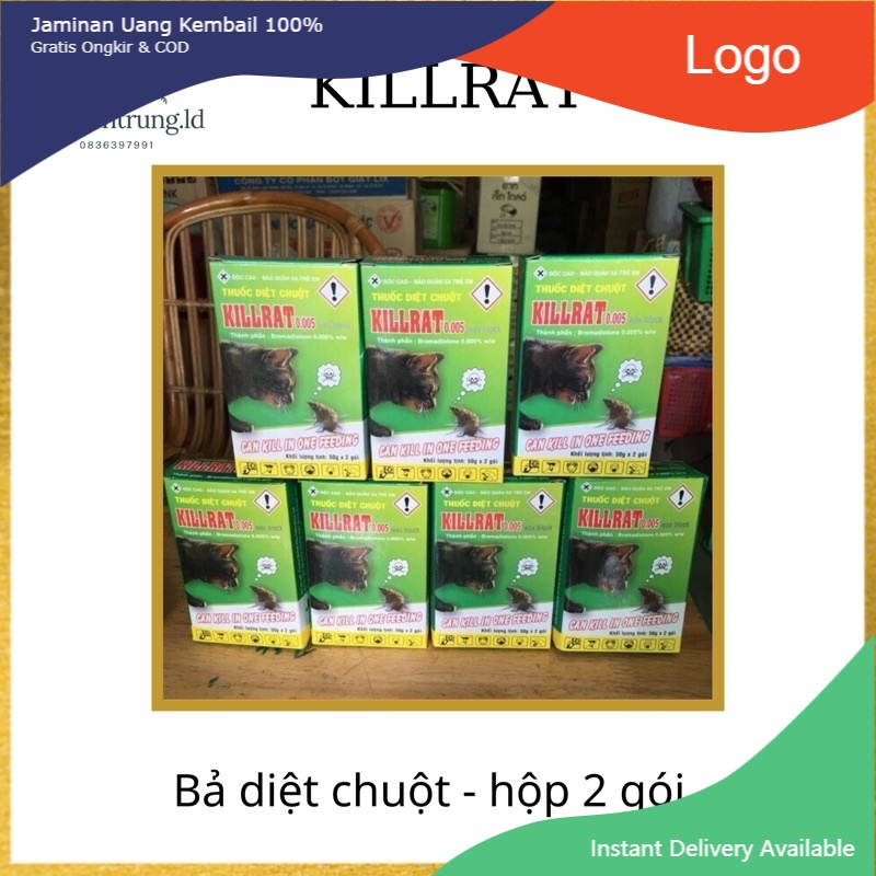{ Thuốc diệt chuột killrat - 2goi }
