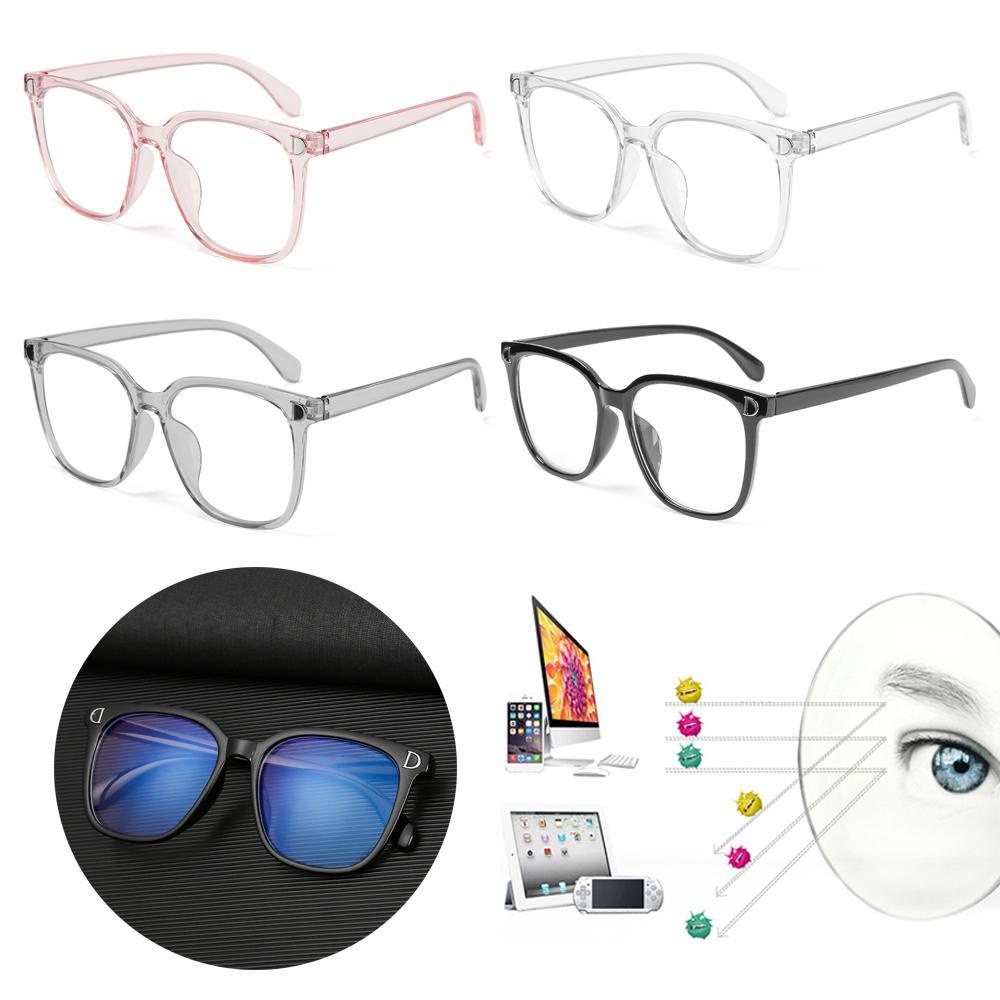Kính Chống Bức Xạ Ánh Sáng Xanh Dạng Phẳng Siêu Nhẹ Chăm Sóc Mắt Tiện Dụng