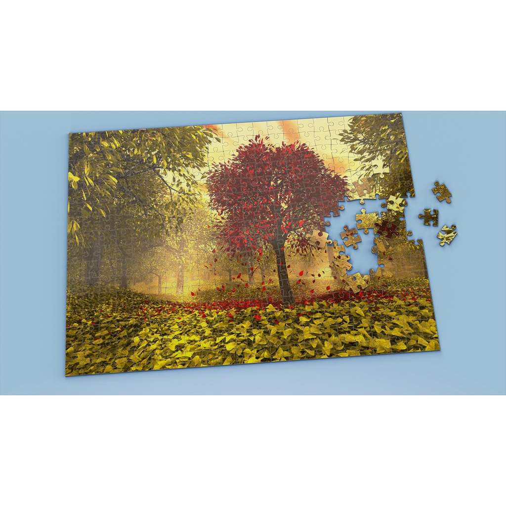 Tranh ghép hình Artistic - Tranh ghép hình FALL - Mẫu 1 - Nhận in theo yêu cầu