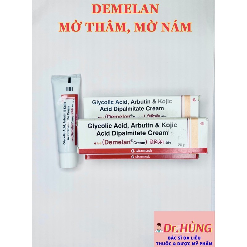 Demelan 20gr - Giảm thâm nám , thâm mụn, trắng sáng da