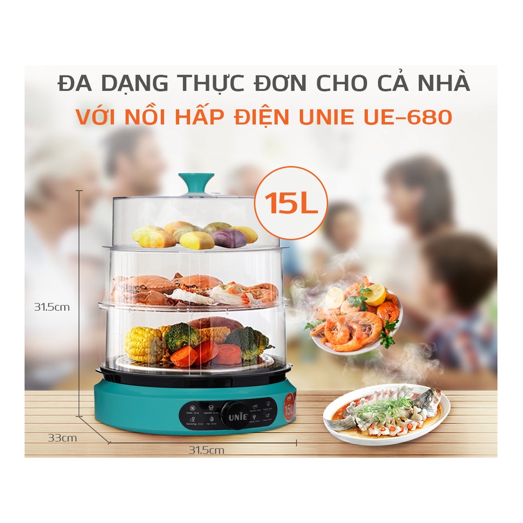 Nồi Hấp Unie UE-680