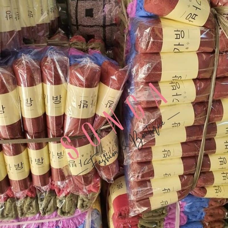 Khăn Mặt ,Quấn Đầu,Gội,Tiệm Tóc,Đủ Màu,Size 34x80,75g,Đủ Dầy-SongA